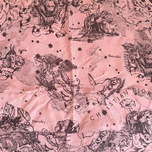 Christian ”Dior Toile de Jouy Sauvage” Silk Scarf